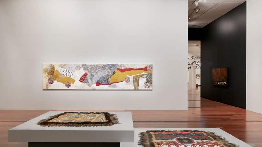 Installation view of Big Weather at The Ian Potter Centre: NGV Australia, Melbourne on display from 12 March 2021 – 6 February 2022 Photo: Tom Ros