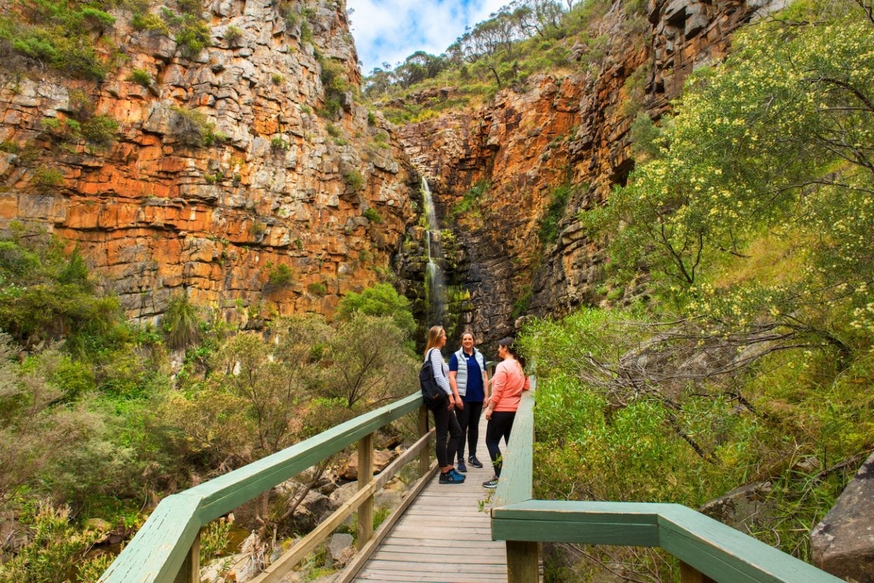 Morialta gorge walk, South Australia