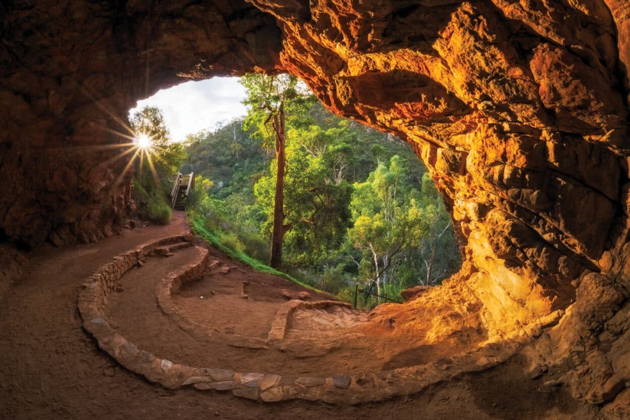 Morialta gorge walk, South Australia