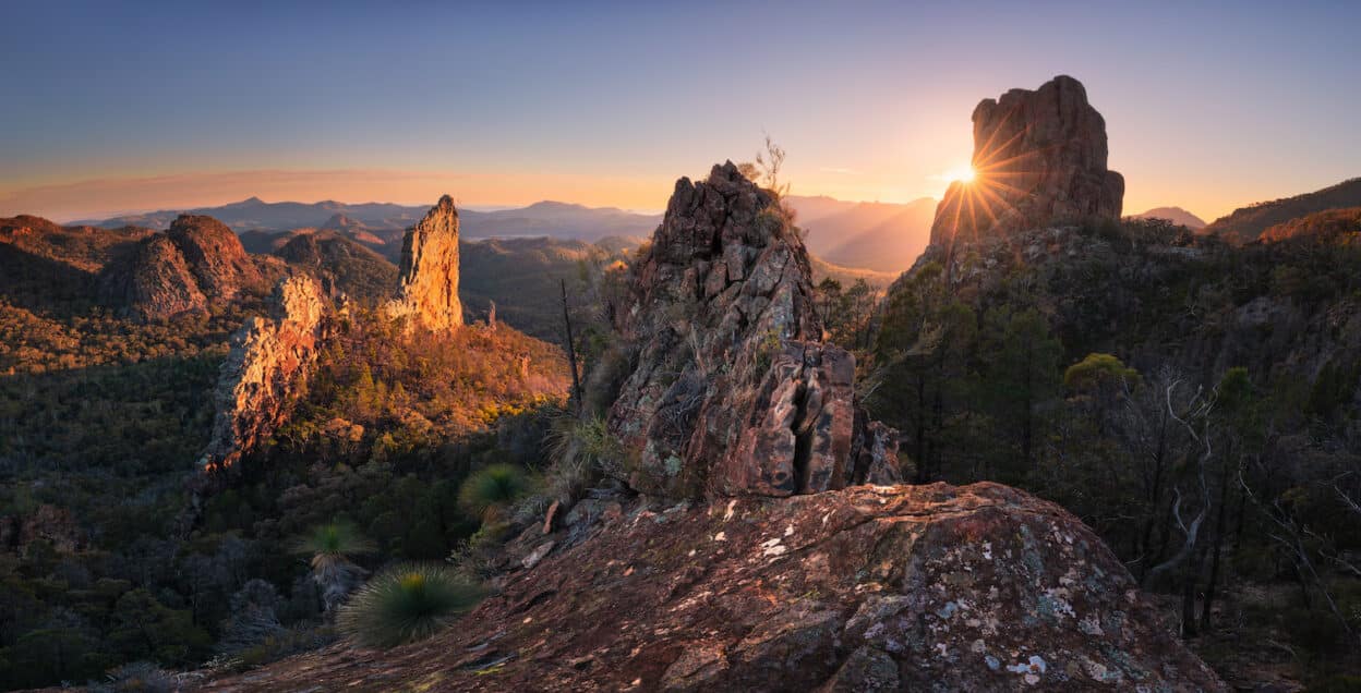 Breadknife and Grand High Tops walk, New South Wales