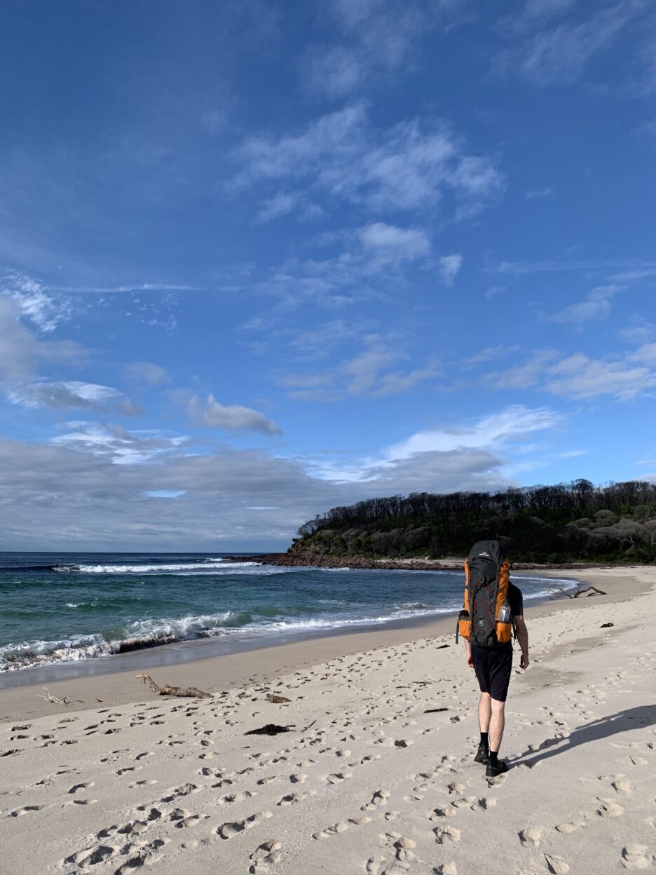 Saltwater Creek to Bittangabee Bay hike, New South Wales