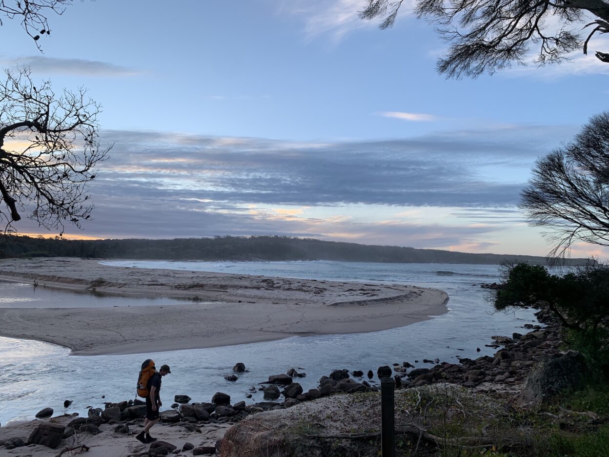 Saltwater Creek to Bittangabee Bay hike, New South Wales