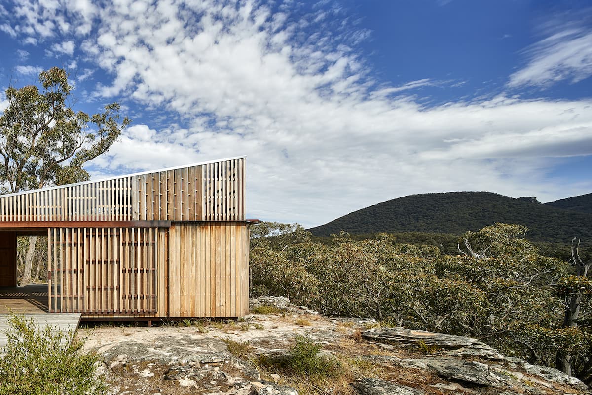 Communal shelter at Djarji-djawara (Cassidy Gap)—Photo credit - Shannon McGrath Photography