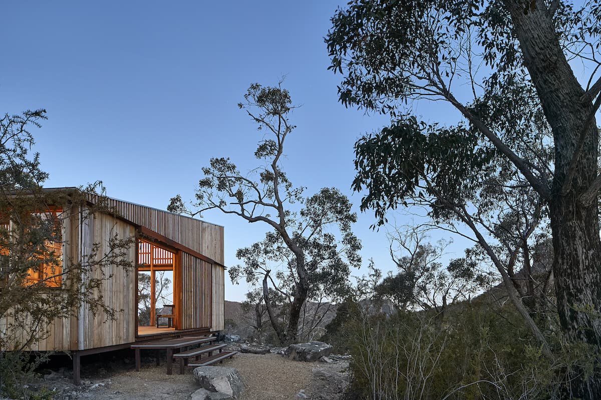 Communal shelter at Stony Creek Group Camp—Photo credit - Shannon McGrath Photography