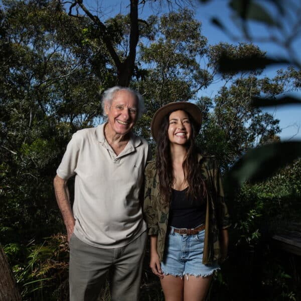 Stream Speakers Gabriel Stacey and Peter Dalton from Fern Creek Landcare