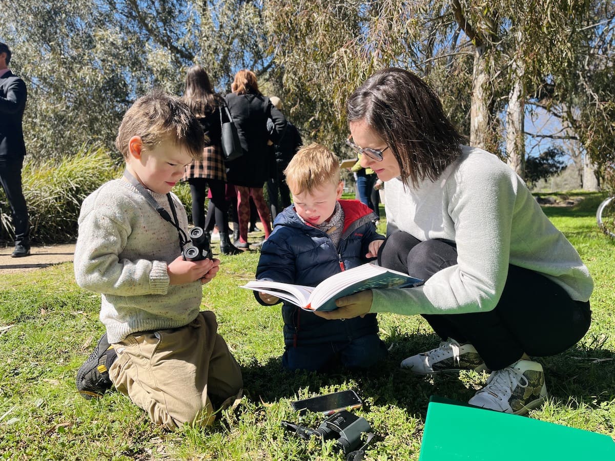 Birdwatching in Royal Park