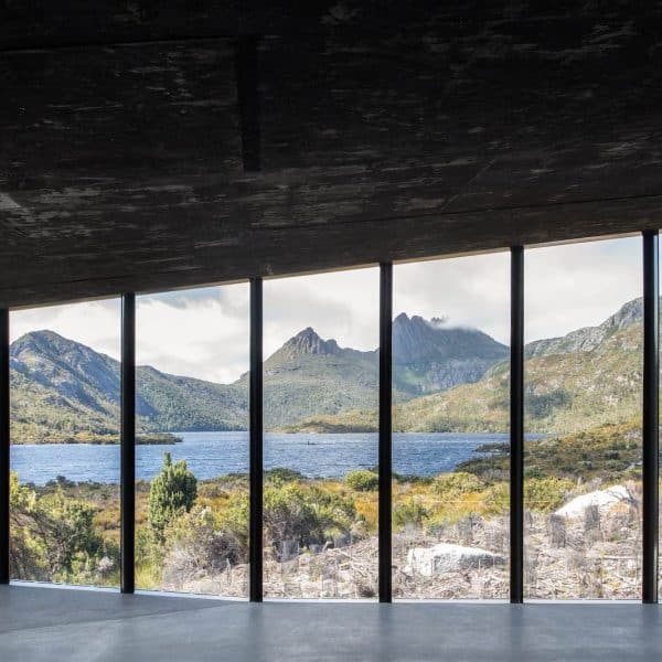 View from the Dove Lake viewing shelter - Anjie Blair Photography