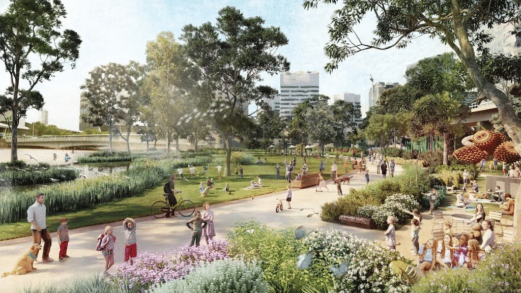 Greenline Project Montage Batman Park Precinct