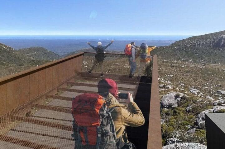 Next Iconic Walk, Tasmania. Photo: Tasmania Parks and Wildlife Services