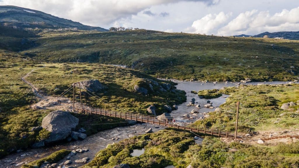 Guthega to Charlotte Pass walk - Spencers Creek Bridge (Credit Boen Ferguson DPE)