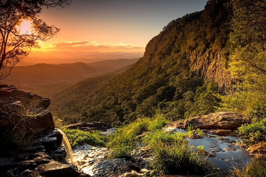 Morans Falls, Lamington National Park, Scenic Rim