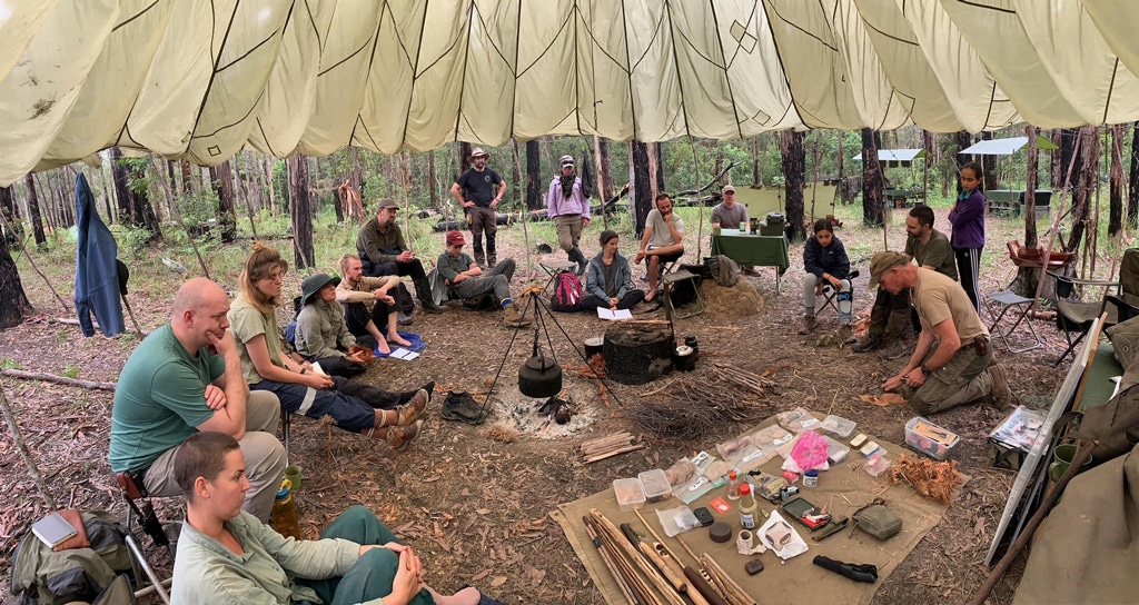 Bushcraft Survival Australia classroom